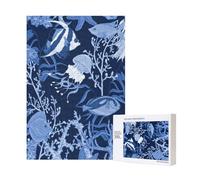 300pcsUnderwater Sea Pattern Printed Puzzles With Packaging Box for Adults-Wooden Jigsaw Puzzle