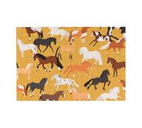 300pcsVarious Kinds Of Horses Puzzles With Packaging Box for Adults-Wooden Jigsaw Puzzle