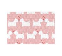 300pcsWestie Dogs Pattern Puzzles With Packaging Box for Adults-Wooden Jigsaw Puzzle