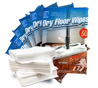 300pk Dry Floor Wipes, 29cm x 21cm Large Floor Wipes Universal Fitting for Swivel Flat Mop, Disposable Dry Dusting Cloths Laminate Cloths Mop Refill Pads (6 Pack x 300 Cleaning Cloths)