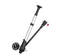 300PSI Air Pumps With Gauge High Pressure Shock Pumps For Front Fork Rear Suspension Road Mountain Bike Inflator Accurate Pressure Gauge