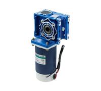 300W 12v 24v DC Worm Gear Reducer Motor RV40 Gearmotor Self Gearing Single Lock Shaft Rotation CW CCW Helder En Elegant(70rpm,12V)