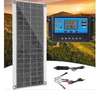 300W 12V Solar Panel Kit with 60A MPPT Charge Controller for RV Marine and Outdoor Use