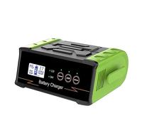 300W/400W Car Battery Charger 12V/24V Smart Automatic Repair Self-stop Wet Dry Lead-Acid Digital LCD Display Powerful Rapid Charging(400W)