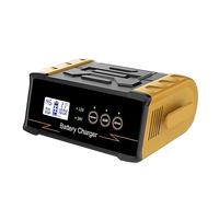 300W/400W Car Battery Charger 12V/24V Smart Charger Automatic Battery Repair Self-stop Wet Dry Lead-Acid Digital LCD Display(300W)