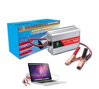 300W Car Power Inverter - Portable DC 12V 110V AC Adapter, USB Fast Charging Ports, LED Display Indicator, Lightweight Multifunctional Charger | Cars, Trucks, , Others, CM300L Battery Clip