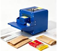 300W Continuous Roller Sealer, Automatic Continuous Band Sealer Machine | Plastic Bag Heat Sealing Machine, Auto Food Packaging Machine, Adjustable Temperature and Speed, for Plastic, Foil Bags