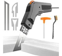 300W Hot Knife Foam Cutter Rope Cutters with 3 Blades - 0-600℃ Polystyrene Cutter Kit, Electric Fabric Cutters for Cutting Belt/Webbing/Fabric/Rubber/Cloth/KT Board/Sponge