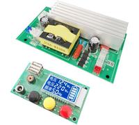 300W Inverter Circuit Board, 50Hz DC8.5V-15V to AC224V DC-AC 227W/340W Modified Wave Boost Inverter Module With/No LED Display (Mainboard+Screen)
