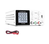 300W LCD Dightal DC Power Supply Variable, 30V 10A 12V 3A Adjustable Switching Regulated DC Bench Power Source Voltage Stabilizer Regulator High Precision(30V 5A 150W White)