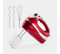 Hand Mixer Electric Whisk - Food Mixer for Baking with 5 Speeds, 300W, 2 Stainless Steel Beaters, 2 Dough Hooks &