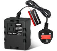 300W Step-Down Power Supply voltage converter 220V/240V to 110V/120V(UK Plug), Smart and Efficient Temperature-Protected Adapter, Suitable for WiFi, POS Machines and Power Bank