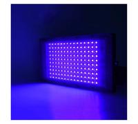 300W UV Black Light 395NM 365NM Glow Party UV Flood Light IP66 Waterproof Blacklights for Fluorescent Glow Party Stage Decor DIY Curing Enclosure(Black_365-395NM Type1)