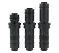 300X 600X 800X Adjustable Continuously Monocular Zoom C mount Lens Parallel Optical Path Fo Video Microscope Camera,0.5X