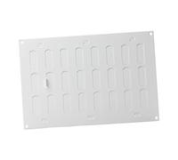 300x200 mm (12x8") Sliding Grille Made of Sheet Steel, White Ventilation Grille, Made by EUROPLAST