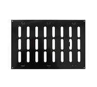 300x200mm (12x8") Sliding Grille Made of Sheet Steel - Black Ventilation Grille Exhaust Grille