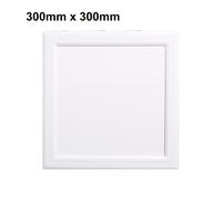(300x300mm) ABS Wall Ceiling Access Panel 7 Sizes White Inspection Plumbing Wiring Door Revision Hatch Cover
