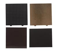 300x300mm Magnetic PEI Sheet, High Elasticity Steel Plate for Ender CR 10/CR 10 Pro 3D Printer, Supports PLA PETG ABS TPU TPE HIPS PA CF WOOD, Easy Mold Removal