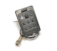 301 4 Band Acoustic Guitar Pickup With Tuner Mic Blend Preamp EQ Tuner Beat Board With Soft Piezo 201 ISYS (Color : 301 Mic)
