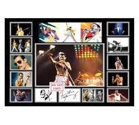 (301) Freddie Mercury Queen Music Legend Signed A4 Photograph (21 X 297 CM) Art Work Wall Art Display Great Gift Idea (REPRINT) #####