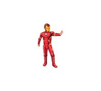 301737XXS Iron Man Deluxe Kids Fancy Dress, Boys, Multicolour, 3-4 Years