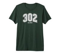 302 Delaware Arched Athletic Design with Details Premium T-Shirt