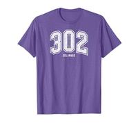 302 Delaware Arched Athletic Design with Details T-Shirt