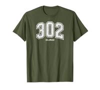 302 Delaware Arched Athletic Design with Details T-Shirt