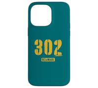 302 Delaware Rough Stencil Design With Details Case for iPhone 14 Pro Max