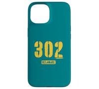 302 Delaware Rough Stencil Design With Details Case for iPhone 15