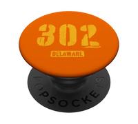 302 Delaware Rough Stencil Design With Details PopSockets Adhesive PopGrip