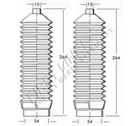 Lemforder Steering Rack Gaiter - 3020301