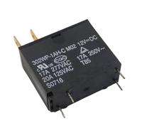 302WP-1AH-C DC12V Electromagnetic Relay - 17A Four Pin Normally Open Relay for Automotive and Industrial Applications