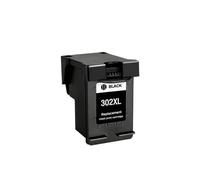 302XL Compatible Ink Cartridge Replacement Compatible With 302 HP302 XL Compatible With Deskjet 1110 1111 1112 2130 2131 Printers(1pcs 302XL Black)