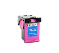 302XL Compatible Ink Cartridge Replacement Compatible With 302 HP302 XL Compatible With Deskjet 1110 1111 1112 2130 2131 Printers(1pcs 302XL Colors)