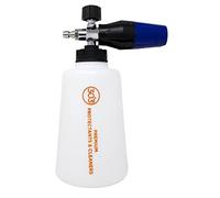 303 Products Foam Cannon - Foam Gun for Pressure Washer - Anti-Corrosive Stainless Steel Fitting - Foam Sprayer with Adjustable Nozzle for Car Wash - 2 Liter Reservoir (39030)