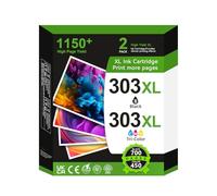 303 XL Ink Cartridges Black and Colour, 303 XL Printer Cartridges Multipack Compatible With Original HP 303 Ink Cartridges for Envy Photo 6232 6230 6220 6234 7100 7120 7155 7130 7134 7830 7800 7900