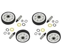 303373K Dryer Roller Wheel Drum Support Kit - 4-Pack Replacement Parts 12001541, 312948