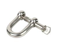 304/316 Stainless Steel Straight Breaking D Shackle Short M4-M32 Boat Rigging Hardware(M18-(1pcs))