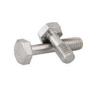 304 A2 Stainless Steel Outer Hexagon Captive Screws Hex Head Anti-Loosening Bolts Half Tooth Screw M5 M6 M8 M10 M12 M14 M16(QTY 2pcs,M5x20mm)