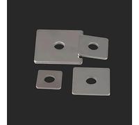 304 A2 Stainless Steel Square Flat Washers Flat Pad Spacer Gasket M3 M4 M5 M6 M8 M10 M12 M14 M16(M4x16x1(20pcs))