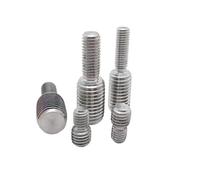 304 A2 Stainless Steel Thread Adapter Male to M3 M4 M5 M6 M8 M10 M12 M14 M16 M20 1/5pcs(5pcs M5x15-M6x15)