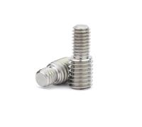 304 A2 Stainless Steel Thread Adapter Male to M3 to M4 to M6 to M20 Double Head Screw Bolt 5pcs(2pcs M10x15-M12x15)