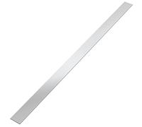 304 Brushed Stainless Steel Finishing Sheet Metal Gap Filler Trim Strip Metal Trim for Home Kitchen Tools (Silver,1.5 x 29.5 Inch)