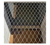 304 Flex Mesh Safe Net for Pets and Livestock - 3x8m Flexible Animal Barrier with 4cm/1.5mm Impact-Resistant Rope Netting for Secure Outdoor Use.