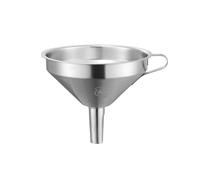 304 Funnel Stainless Steel Wine Oil Leakage With Filter Kitchen Household Large Small(18CM)