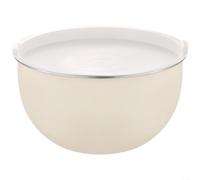 304 Grade Stainless Steel Mixing Bowls With Lids Supporting Common Kitchen Activities Like Mixing Whisking Prepping And Storing(24CM White Lid)