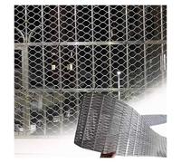 304 inless Steel Wire Mesh Roll 5cm x 2mm Garden Fence & Safe BER Stretchable Balustrade Infill Mesh 0.8x20m (2.6x65.6ft)