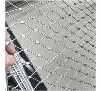 304 inless Steel Wire Rope Mesh - Fall Protect Woven Safe Mesh, Customizable Size 1x7m/3.3x22.9ft, & Corros-Resint, Ideal for Safe Applicats