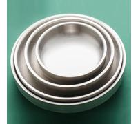 304 Korean Stainless Steel Rice Bowl Anti-Scalding 1pcs Stainless Steel 304 Korean Suitable for Living Room and Kitchen a Very Practical Tray (14cm)